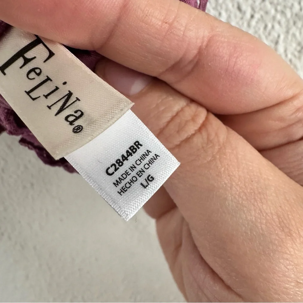 Jezebel Women's Lace Bralette Felina Size Large Intimates Lounge Everyday NWOT - Picture 8 of 13